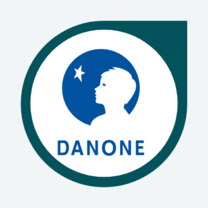 Logo del grupo Danone.